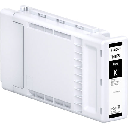 Cartucho de tinta negra Epson UltraChrome XD2 T41P 350mL para impresoras de gran formato SureColor T3470 y T5470