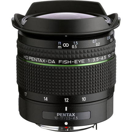 Pentax HD DA Fisheye 10-17mm f3.5-4.5 Lente Gran Angular 180° y Estuche