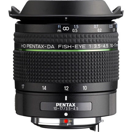 Pentax HD DA Fisheye 10-17mm f3.5-4.5 Lente Gran Angular 180° y Estuche