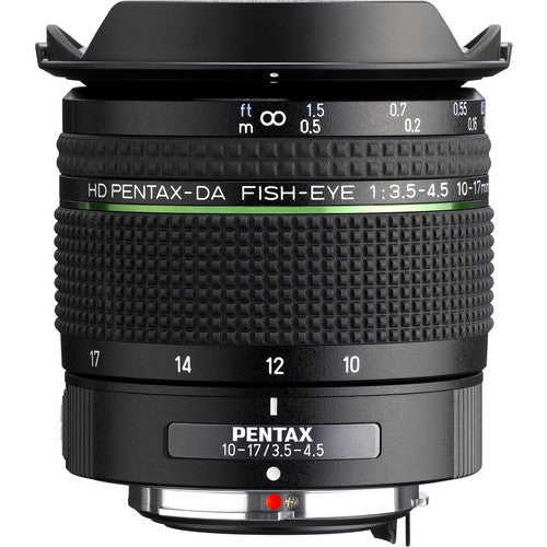 Pentax HD DA Fisheye 10-17mm f3.5-4.5 Lente Gran Angular 180° y Estuche