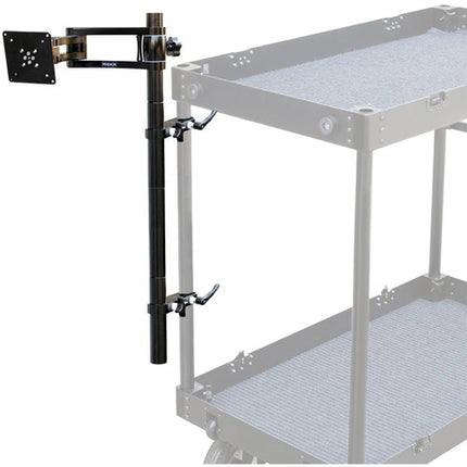 Proaim Articulated Monitor Arm para Victor Camera Cart soporte 55 lb extensión 16.75"
