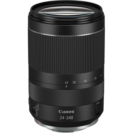 Objetivo Canon RF 24-240mm f4-6.3 IS USM Lente Full Frame con Estabilizador y Anillo Personalizable