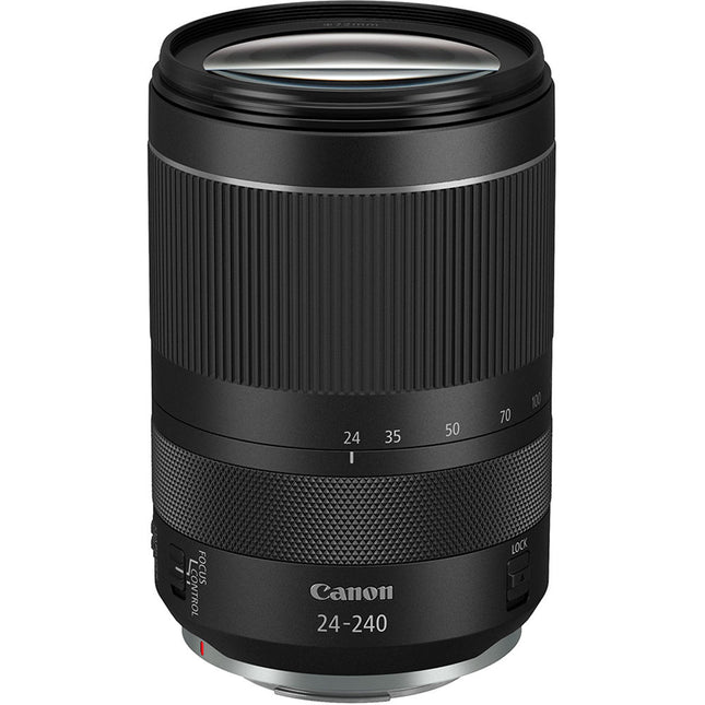 Objetivo Canon RF 24-240mm f4-6.3 IS USM Lente Full Frame con Estabilizador y Anillo Personalizable