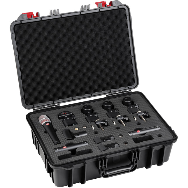 sE Electronics V PACK ARENA Kit de micrófonos para batería con 8 piezas y estuche plástico
