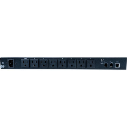 AtlasIED AP-S15IP Unidad de Distribución de Energía para Rack con 9 Tomas y Display LED