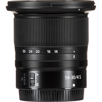 Nikon NIKKOR Z 14-30mm f4 S Objetivo Zoom FX con Filtro UV 82mm