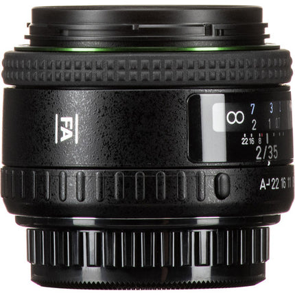 Pentax HD Pentax-FA 35mm f/2 Objetivo Montura K con Diafragma de 6 Palas