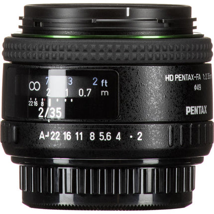 Pentax HD Pentax-FA 35mm f/2 Objetivo Montura K con Diafragma de 6 Palas