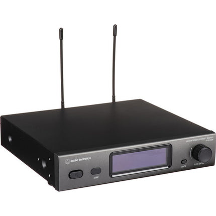 Audio-Technica ATW-3211/831 Micrófono Lavalier Inalámbrico Cardioide Rango 330 Pies batería 9.5 Horas