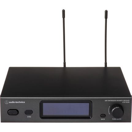 Audio-Technica ATW-3211/831 Micrófono Lavalier Inalámbrico Cardioide Rango 330 Pies batería 9.5 Horas