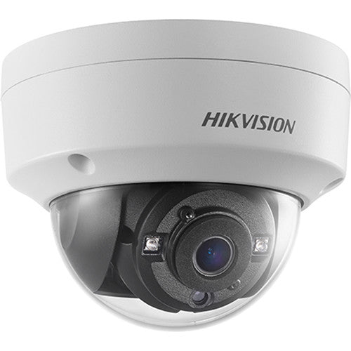 Hikvision TurboHD DS-2CE57D3T-VPITF Cámara Domo Analógica 2MP HD Exterior con Visión Nocturna 100' y Lente 2.8mm IP67 IK10