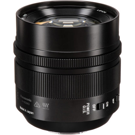 Panasonic Leica DG Nocticron 42.5mm f1.2 Lente Micro Cuatro Tercios con Estabilizador y Filtro UV 67mm