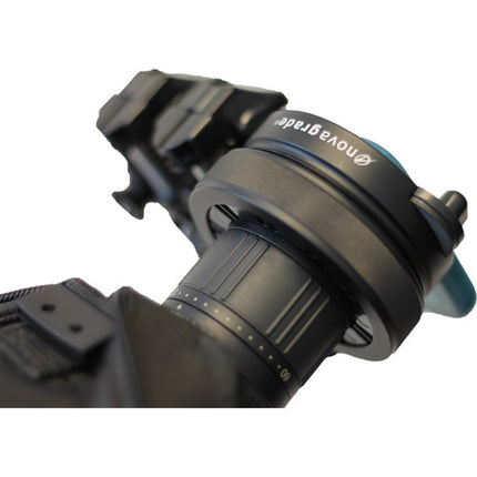 Novagrade Adaptador Universal Digiscoping Doble para Smartphones hasta 4.3" y oculares 39-60.75mm