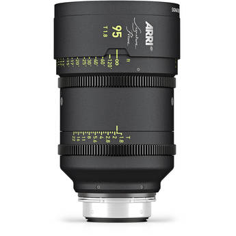 ARRI Signature Prime 95mm T1.8 Lens Lente Cine Marcas de Enfoque en Pies