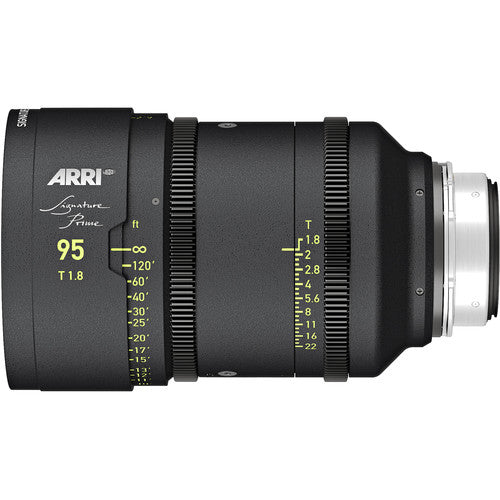 ARRI Signature Prime 95mm T1.8 Lente para gran formato con anillo de enfoque y apertura
