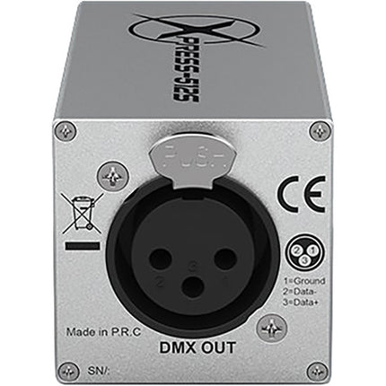CHAUVET DJ Xpress-512S Interfaz USB a DMX con 512 Canales y Control para 2 Universos