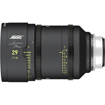ARRI Signature Prime 29mm T1.8 Lente Cine 11-Blade Iris Enfoque Acoplado