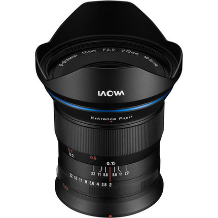 Venus Optics Laowa 15mm f2 objetivo para Nikon Z apertura f2-f22 diseño Zero-D