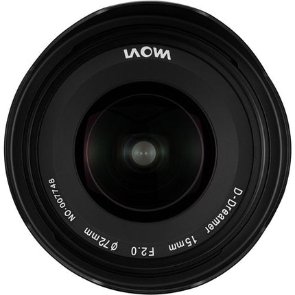 Venus Optics Laowa 15mm f2 objetivo para Nikon Z apertura f2-f22 diseño Zero-D