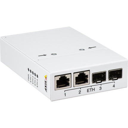 Axis Communications T8604 Convertidor de Medios Ethernet a Fibra Óptica 10 100 Mbps