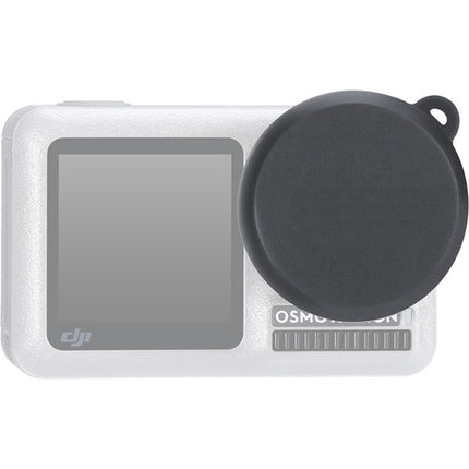 DigitalFoto Solution Limited tapa de lente de silicona para DJI Osmo Action protectora y con asa pequeña