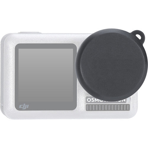 DigitalFoto Solution Limited tapa de lente de silicona para DJI Osmo Action protectora y con asa pequeña