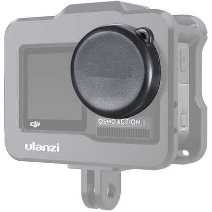 DigitalFoto Solution Limited tapa de lente de silicona para DJI Osmo Action protectora y con asa pequeña