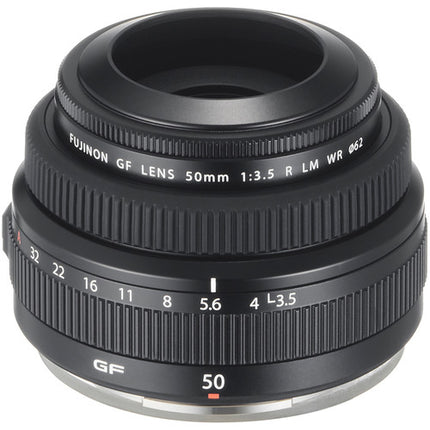 FUJIFILM GF 50mm f/3.5 R LM WR Lente Montura G 40mm Apertura f3.5 a f32