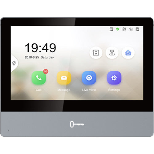 Hikvision DS-KH8350-WTE1 Estación Videoportero Interior Pantalla 7" 1024x600 PoE Wi-Fi