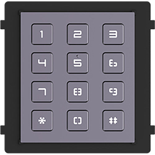 Hikvision DS-KD-KP Módulo de Teclado 12 Teclas IP65 IK07 Exterior
