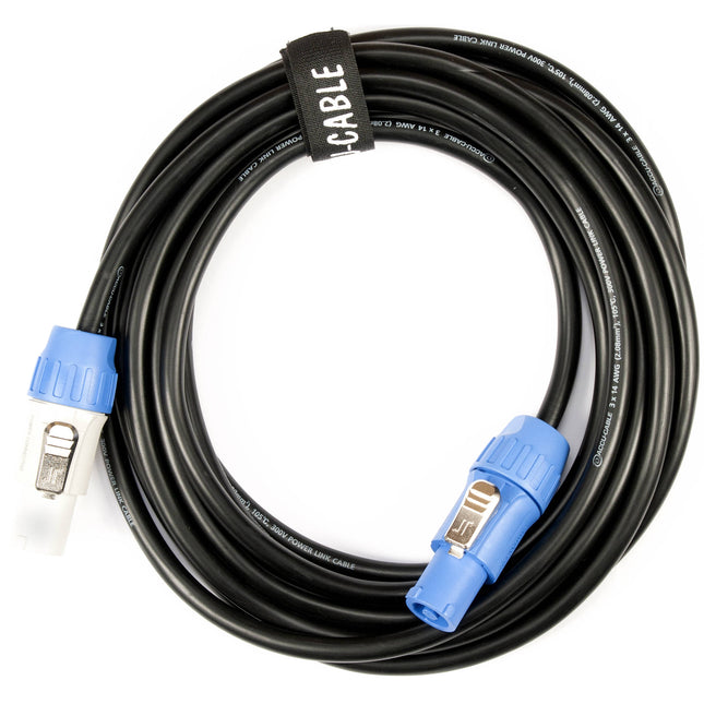 American DJ Powerlock Cable de Enlace con Conectores PowerCON 15 pies