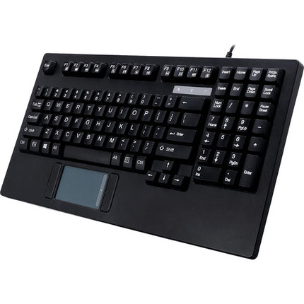 Adesso EasyTouch Rackmount Teclado con Touchpad 1 RU Plug-and-Play