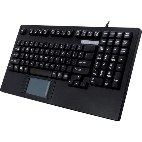 Adesso EasyTouch Rackmount Teclado con Touchpad 1 RU Plug-and-Play