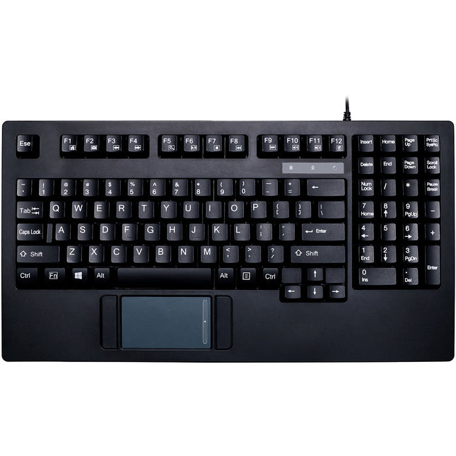 Adesso EasyTouch Rackmount Teclado con Touchpad 1 RU Plug-and-Play