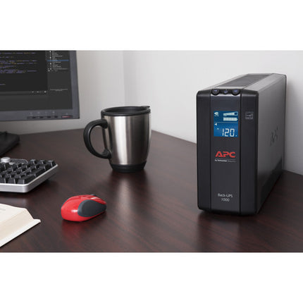 APC Battery Back-UPS Pro BX1000M SAI 1000VA 600W con protección y garantía