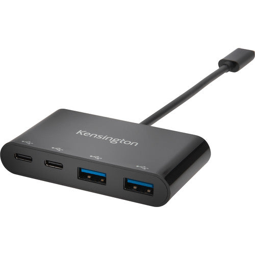 Kensington 4-Port CH1000 Hub USB Tipo C con 5 Gb/s 4 Puertos