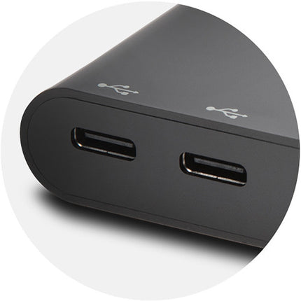 Kensington 4-Port CH1000 Hub USB Tipo C con 5 Gb/s 4 Puertos