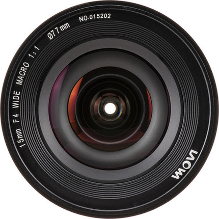 Venus Optics Laowa 15mm f4 Macro para Nikon F Lente con Parasol y Tapas