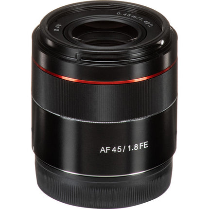 Samyang AF 45mm f1.8 FE Lente para Sony E Full Frame F22
