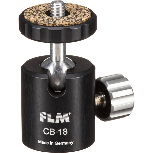 FLM CB-18E Cabezal Central con Bola de 18mm y Soporta 13 lb