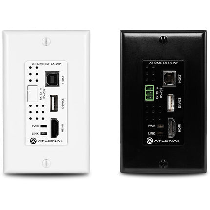 Atlona AT-HDVS-CAM Cámara PTZ USB 1080p Zoom 10x Kit Extensor HDBaseT 330'