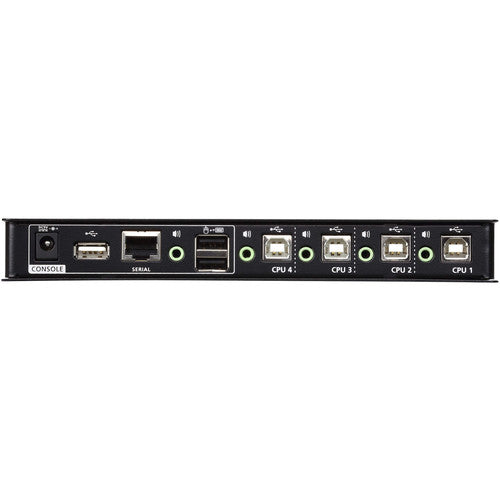 ATEN Switch USB Boundless KM 4 Puertos Control Ratón Teclado y Audio
