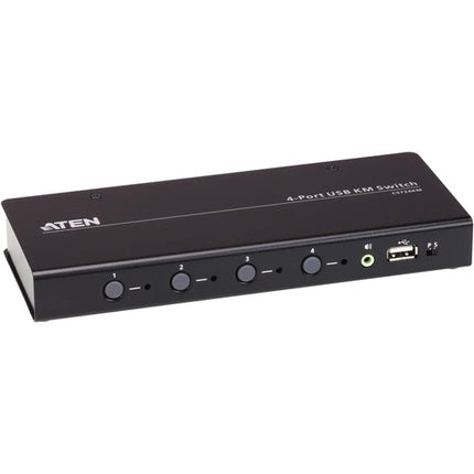 ATEN Switch USB Boundless KM 4 Puertos Control Ratón Teclado y Audio