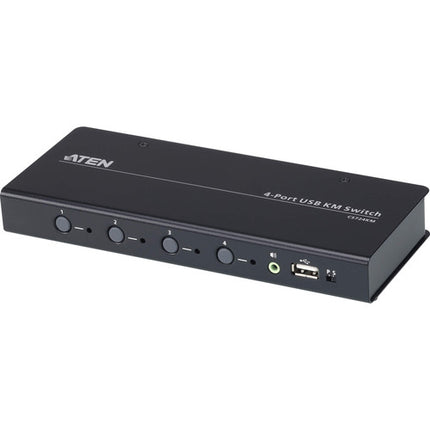 ATEN Switch USB Boundless KM 4 Puertos Control Ratón Teclado y Audio