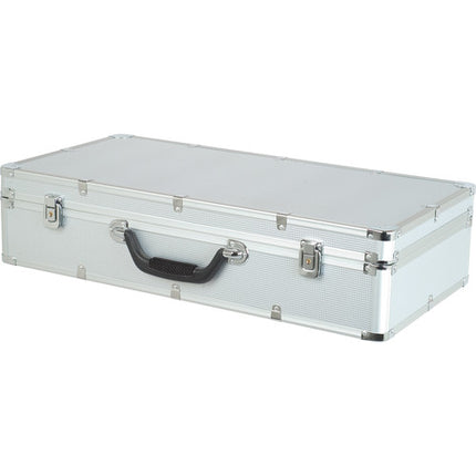 VocoPro UHF-5805-10 Sistema de micrófonos inalámbricos UHF recargable 4 canales con estuche de aluminio