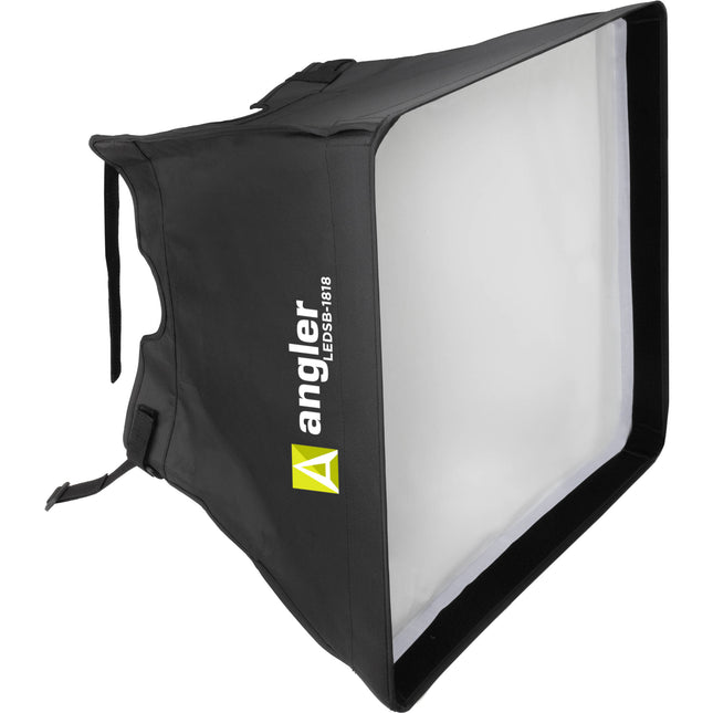Angler Softbox Plegable para Luces LED 1x1 18x18 con Difusor y Bolsa