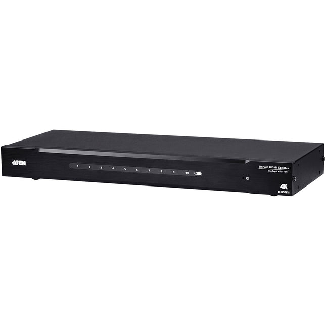 ATEN VS0110HA Splitter HDMI 10 Puertos 4K 4096x2160p60 con Kit Montaje