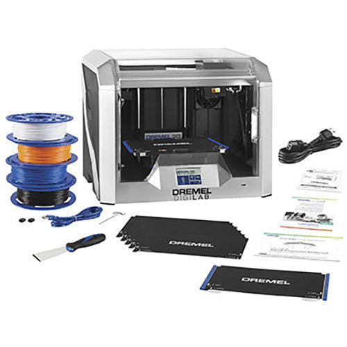 Dremel 3D Digilab 3D40 Flex EDU Impresora 3D Volumen 10x6x6.7 pulgadas Resolución 50-340 micrones