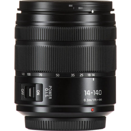 Panasonic LUMIX G Vario 14-140mm f3.5-5.6 II ASPH Zoom Micro Cuatro Tercios estabilizador óptico POWER OIS resistente al polvo y salpicaduras