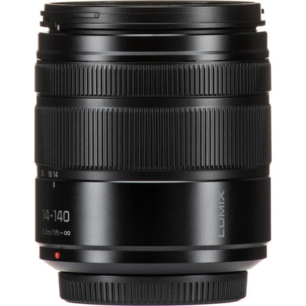 Panasonic LUMIX G Vario 14-140mm f3.5-5.6 II ASPH Zoom Micro Cuatro Tercios estabilizador óptico POWER OIS resistente al polvo y salpicaduras